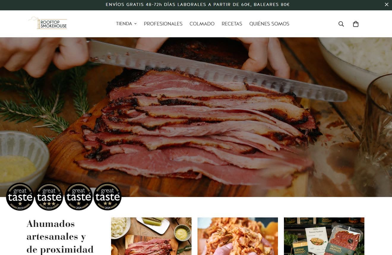 ROOFTOP SMOKEHOUSE solución principal