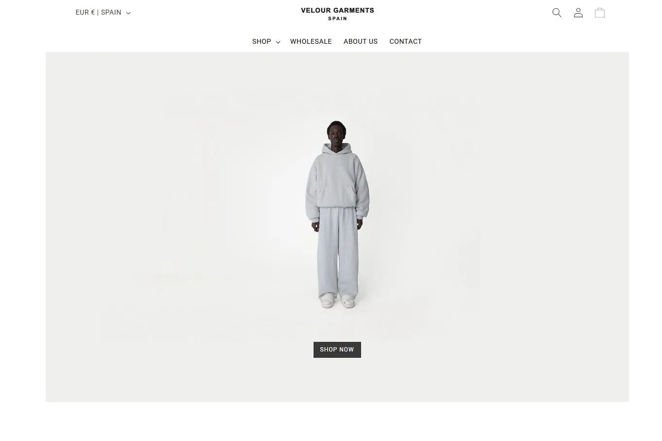 VELOUR GARMENTS solución principal